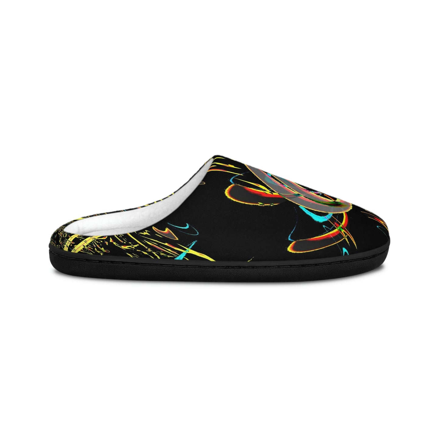 Men's Indoor Slippers ... "Waning Moon" ... Central Idaho ... October 2022 ... Rendering Time: 22 Hours ... Original Works ...