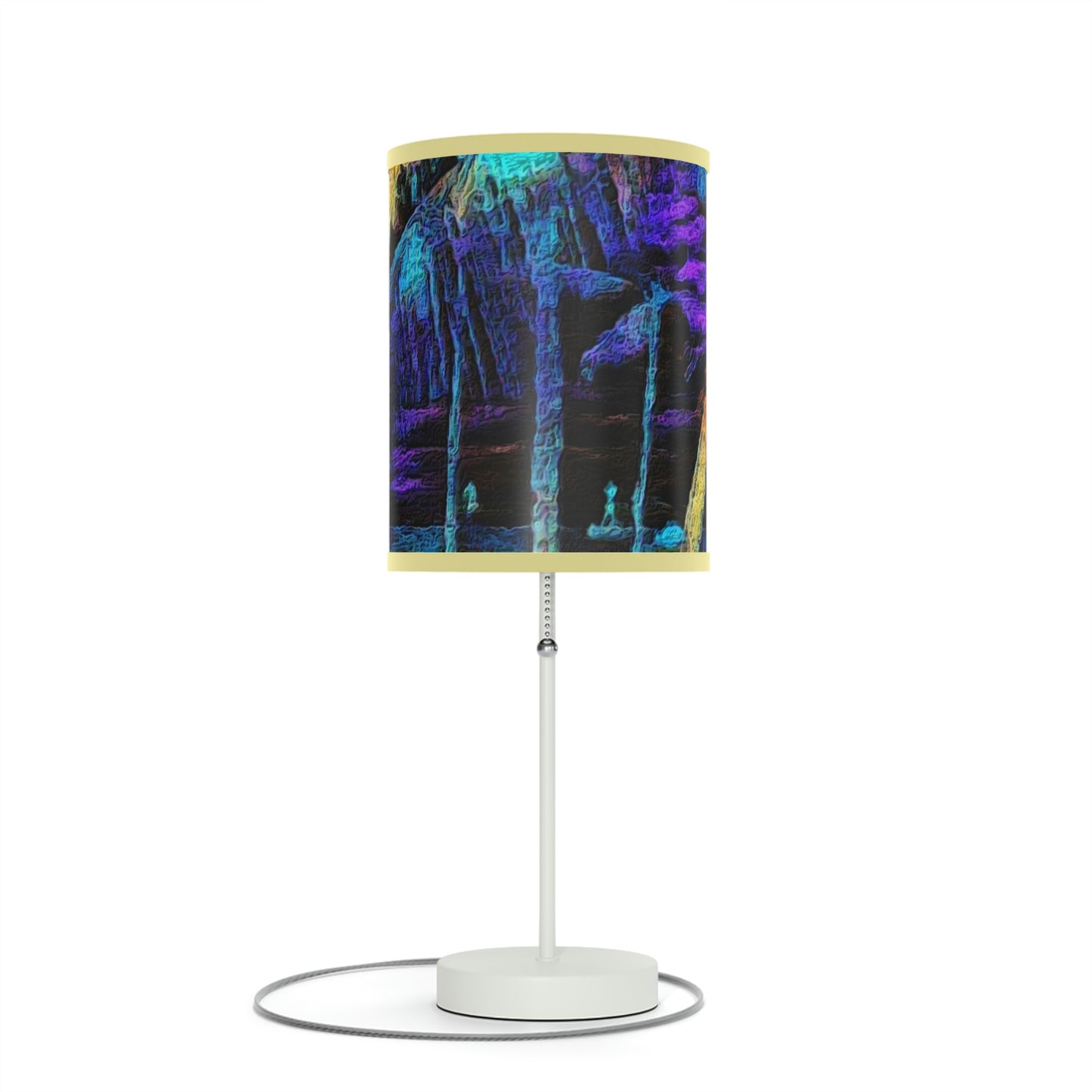 Lamp on a Stand, US|CA plug ... "The Royal Hawai'ian: Waikiki Beach_Beach" ... Honolulu, HI ... Ocotber 2014 (Halloween) ... Original Works ...