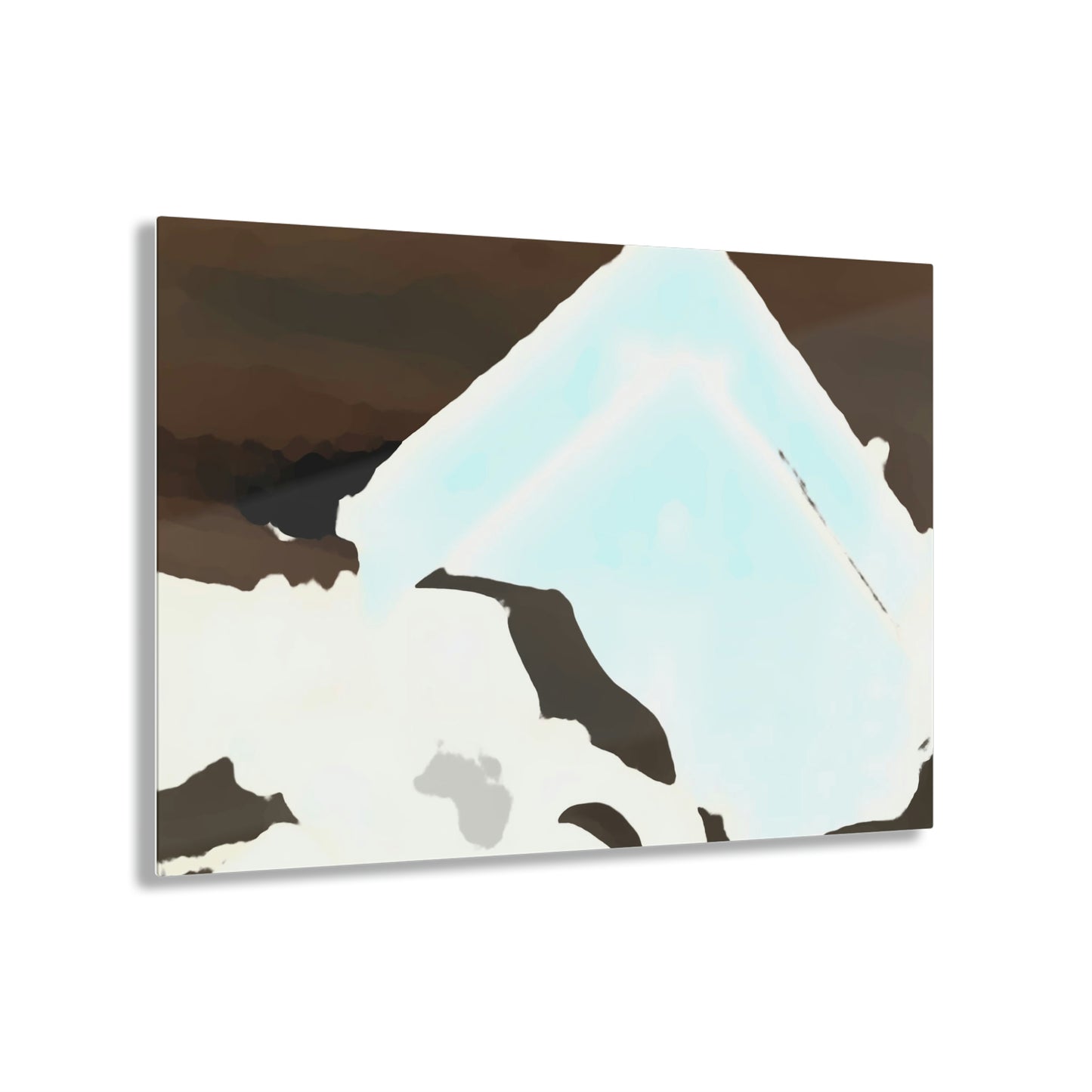 Acrylic Prints ...  After An Intense Snow Storm ... 'Digging Out' ... A Vehicle & Cabin "In The Mountains" ... March 2023 ... Original Works ...